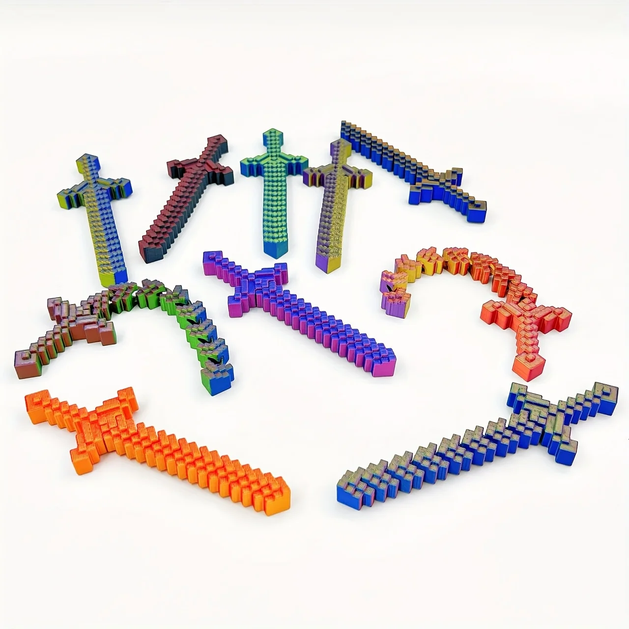 3DPrintingMyWorld Sword Craft Sculpture Decoration Christmas Thanksgiving and Valentine's Day Gift Model Assembly and Collection