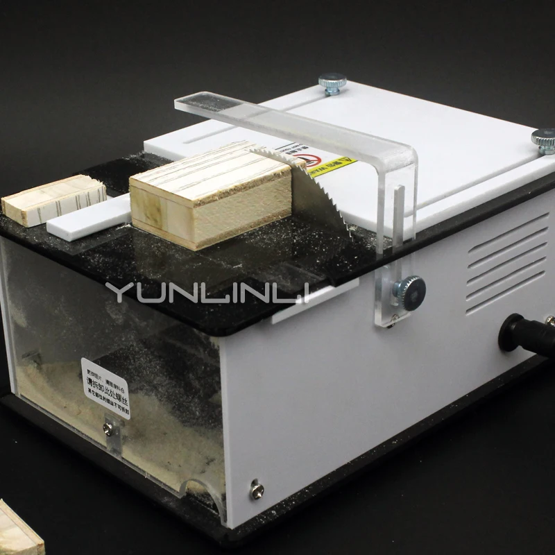 Precision Mini Table Saw Small Household DIY Table Saw Multi-functional Woodworking Saw T555-1