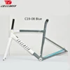 CECCOTTI 초경량 도로 자전거 프레임 세트, T1000 풀 카본 프레임, 림 브레이크 로드 바이크, 44cm 소형 사이즈 프레임 3