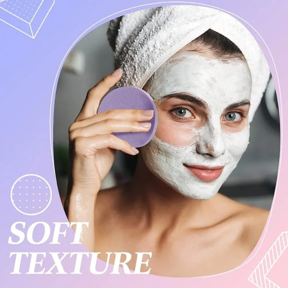 12 stks/set Gecomprimeerd Cosmetische Bladerdeeg Huidverzorging Facial Clean Pad Facial Clean Wassen Sponzen Make-up Huidverzorging Tool