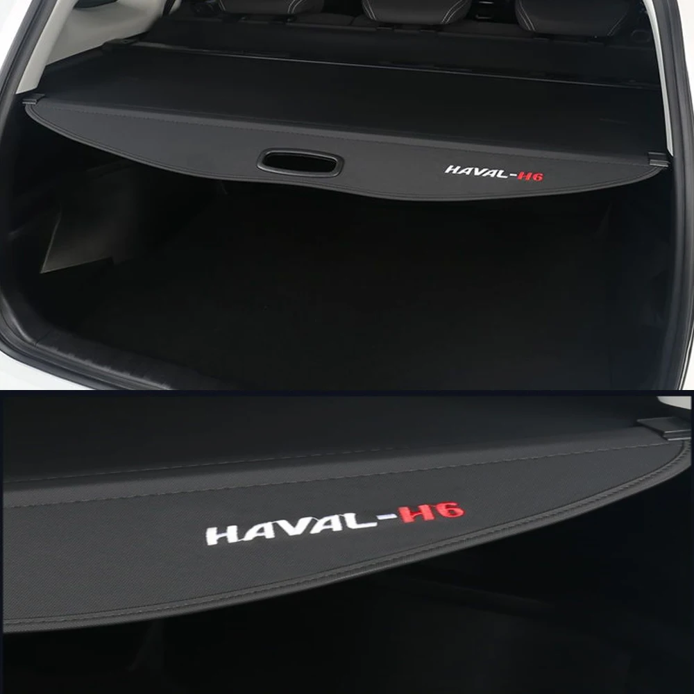 For Haval H6 2022 Accessories MK2 2017 2018 2019 2020 2021 Car Dedicated Trunk Covers Rear Curtain Retractable Space Accessories