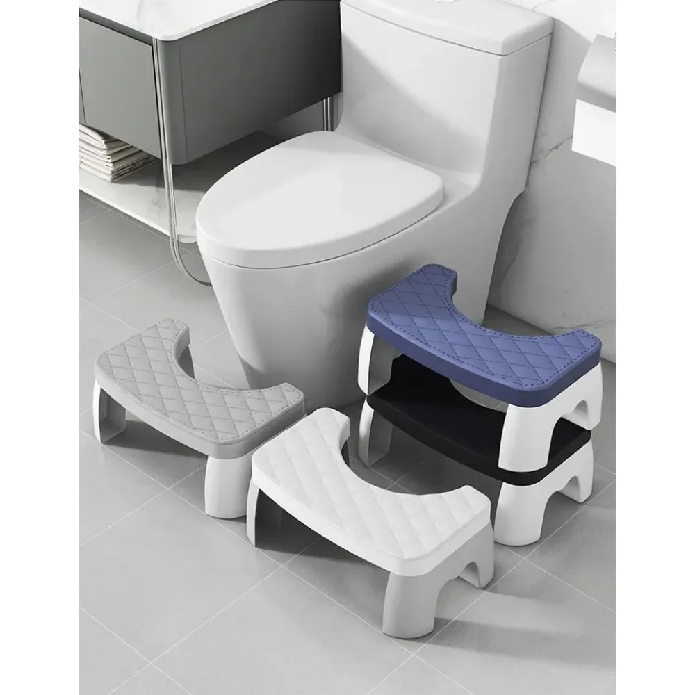 1pcs Toilet Squat Stool Kid Footstool Home Adult Removable Portable Non-slip Toilet Footrest Seat Furniture Bathroom Accessories