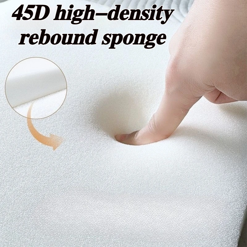 Lamb Fluff Waist Bed Cushions Comfortable Backrest Large Cushion Bedroom Anti-fouling and Wear-resistant Home Decoration