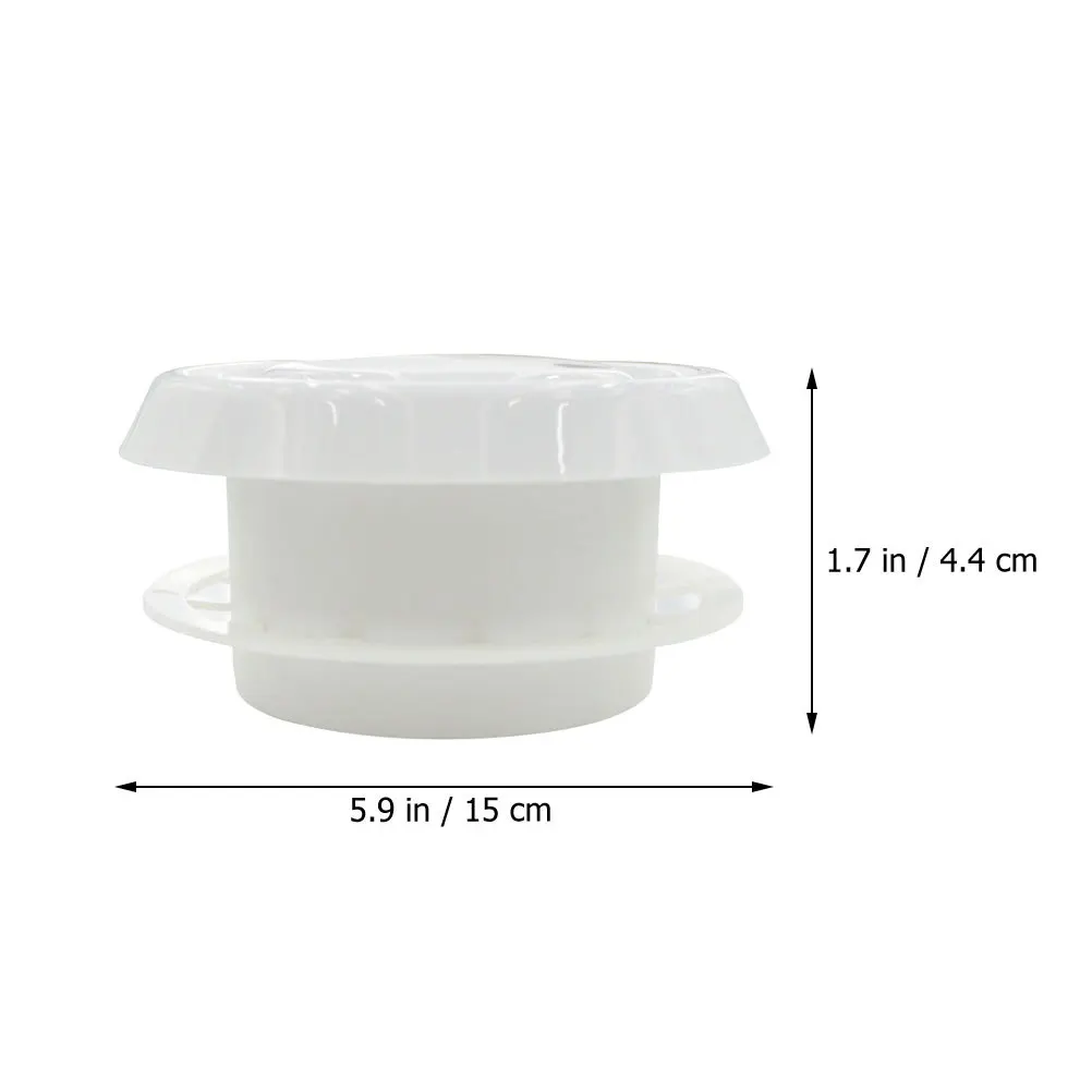 4 Inch Adjustable Round Exhaust Vent Cover Air Duct Ceiling Diffuser for Bathroom Kitchen Garage Inline Duct Fan