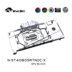 Bykski Water Cooling GPU Block for Zotac RTX 4080 Super-16G Trinity-OC N-ST4080SRTNOC-X