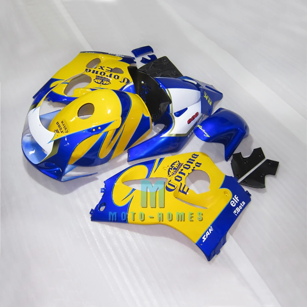 Chinese Fairing Set for SUZUKI SARD 1996 1997 1998 1999 GSXR600 GSX-R750 96 97 98 99 Motorcycle ABS Plastic Bodykit Yellow Blue