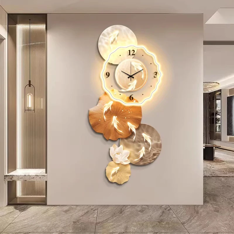 For Premium Yellow Wall Watch Clock Quality Custom Modern Classic Wall Clock Luxury Cute Bedroom Reloj Pared Living Room Decor