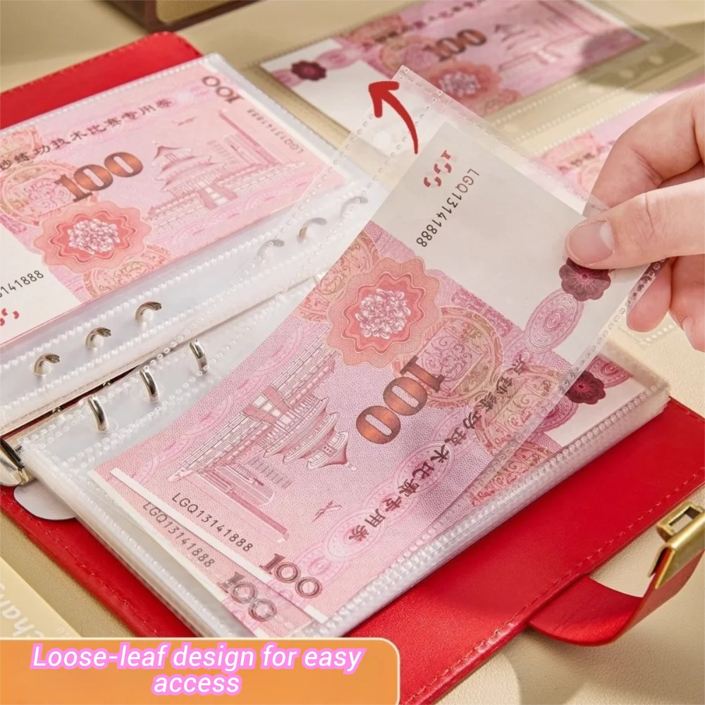 

Capybara 100 Envelopes Money Saving Challeng Save Money Large Capacity Savings Challenges Sheets With Password Lock Waterproof