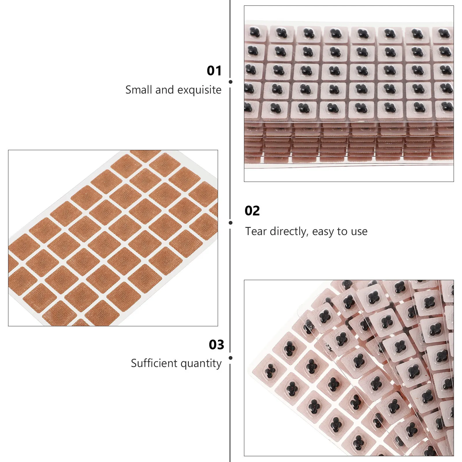 

400 шт., наклейки для акупунктурных точек, маленькие массажные пластыри для ушной стимуляции, удобные наклейки для ухода за ушами, практичный подарок для ухода за телом
