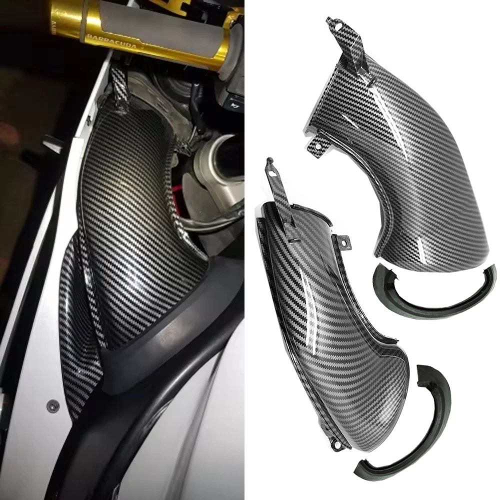 For Yamaha YZFR1 YZF-R1 2007 2008 YZF R1 Ram Air Intake Fairing Tube Duct Cover Cowl Front Side Panel Motorbike Accessories Part