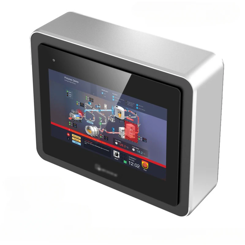 

Arm control box plc man-machine interface 7 inch touch screen mounting box
