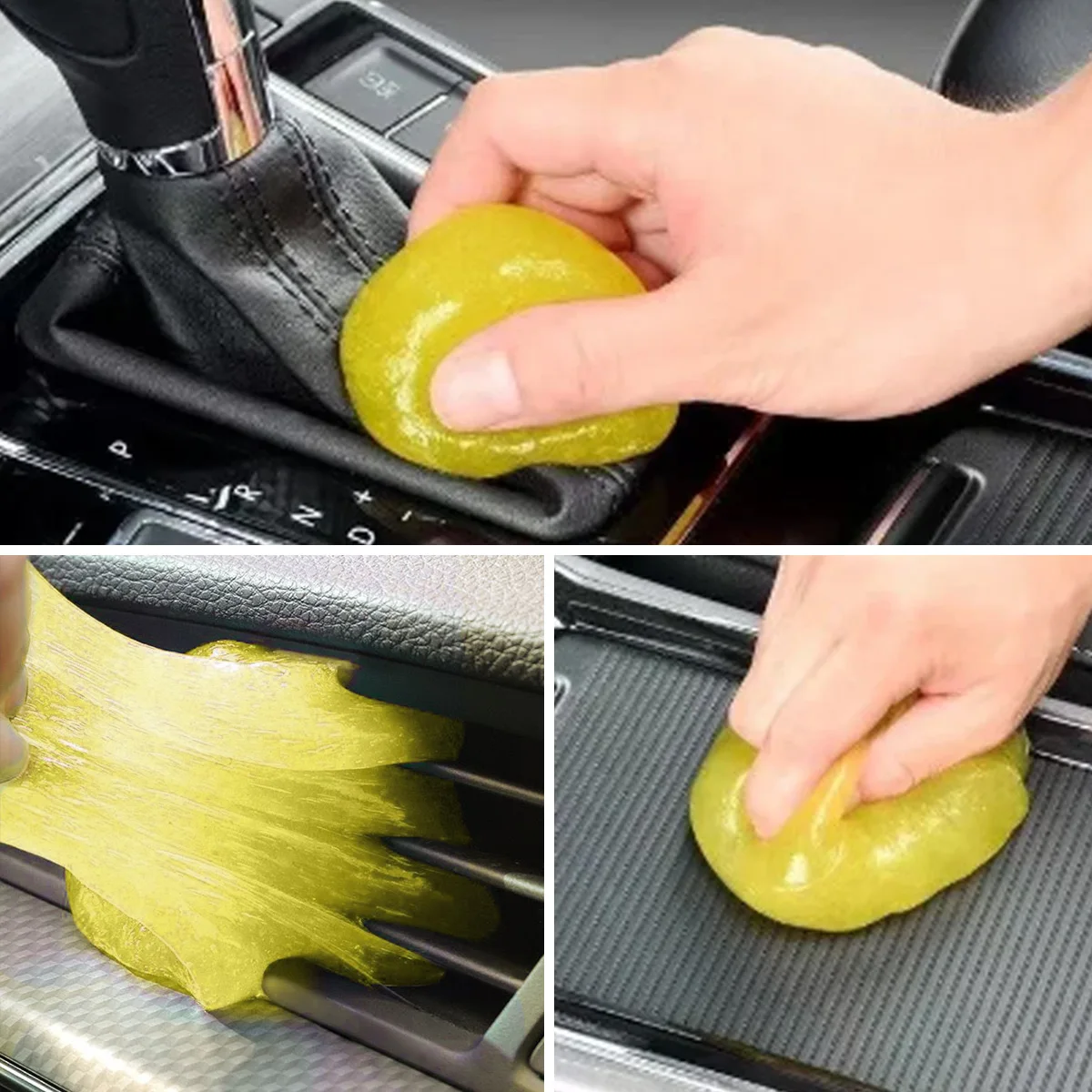 Household Dust Cleaning Gel Car Interior Cleaning Mud Dust Cleaning Mud For Pc Tablet Laptop Keyboard Camera Printer Calculator view 3