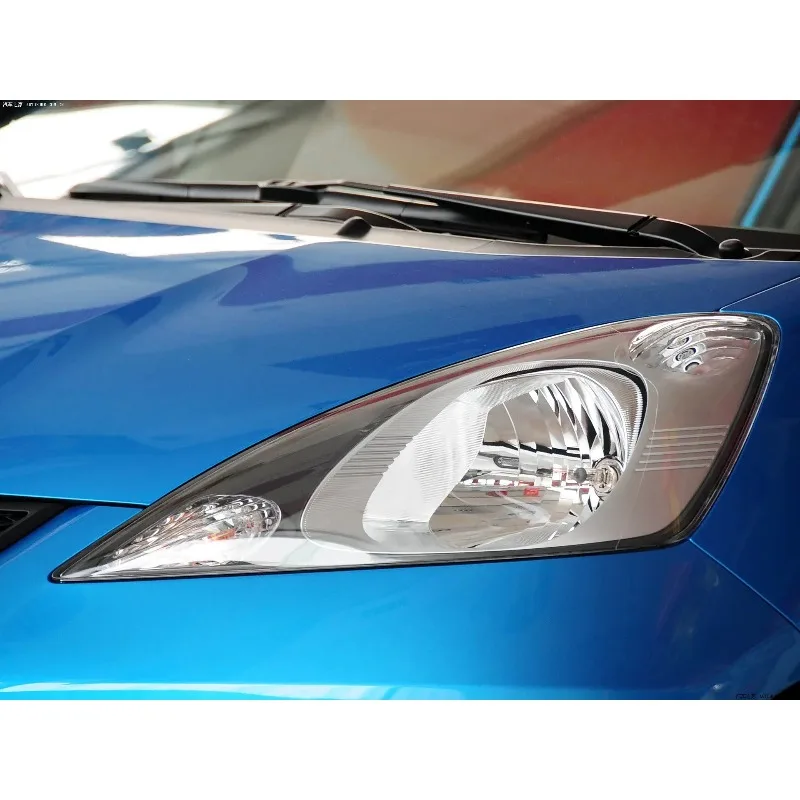Car Front Headlight Cover For Honda Fit Hatchback 2008 2009 2010 for Honda Jazz Transparent Plexiglass Lampshade Headlamp Shell view 5