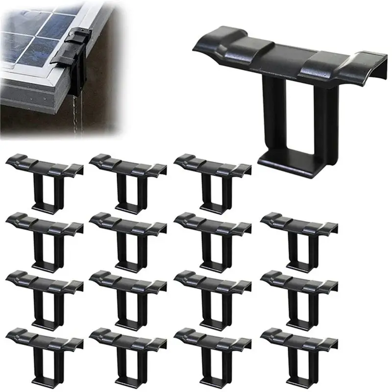 ABKJ-160Pc 35Mm Solar Panel Water Drainage Clips,PV Modules Clips For Water Drain Photovoltaic Panel Water Drain Clips