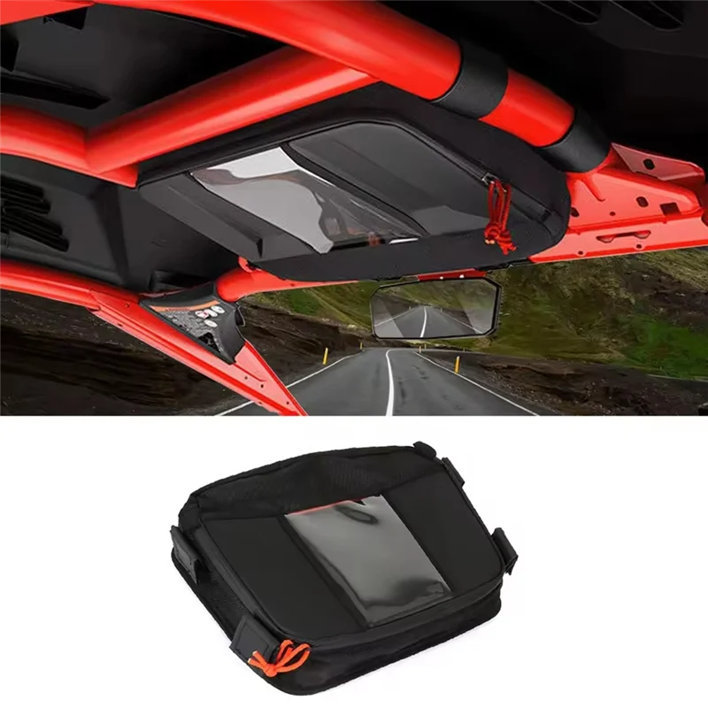 

UTV Side Storage Door Bag Knee Pad Overhead Bag Tool Organizer Bag For Can-Am Maverick X3 MAX 2017-