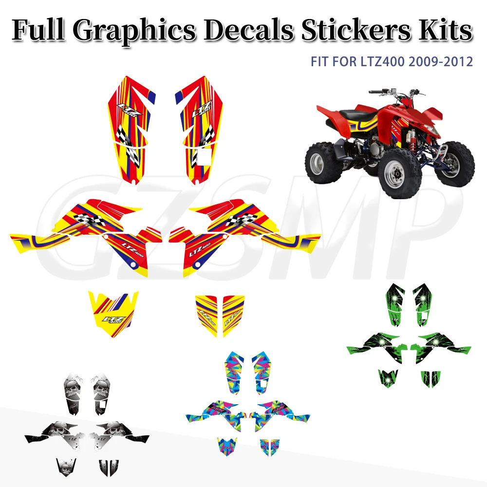 

ATV Graphics Decals Stickers Deco Kits Fit for SUZUKI LTZ400 Quadsport Z400 2009-2014 2010 2011 2012 2013