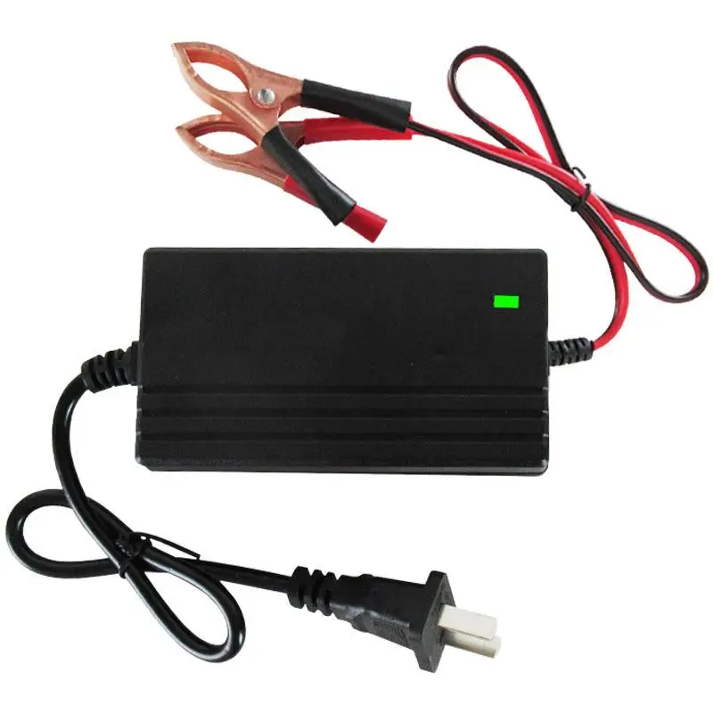 Wet Dry Lead Acid Battery LED Display Moto Truck Battery Charger Car Battery Charger 12V 4AH-20AH 220V Power Puls Repair Charger