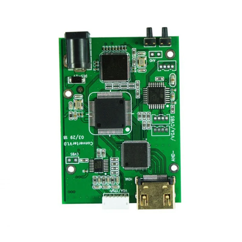 AHD41 4-In-1 HD Video Signal Convertor Board AHD TVI CVI CVBS Signal to HDMI-Compatible VGA CVBS Signal Convertor Board