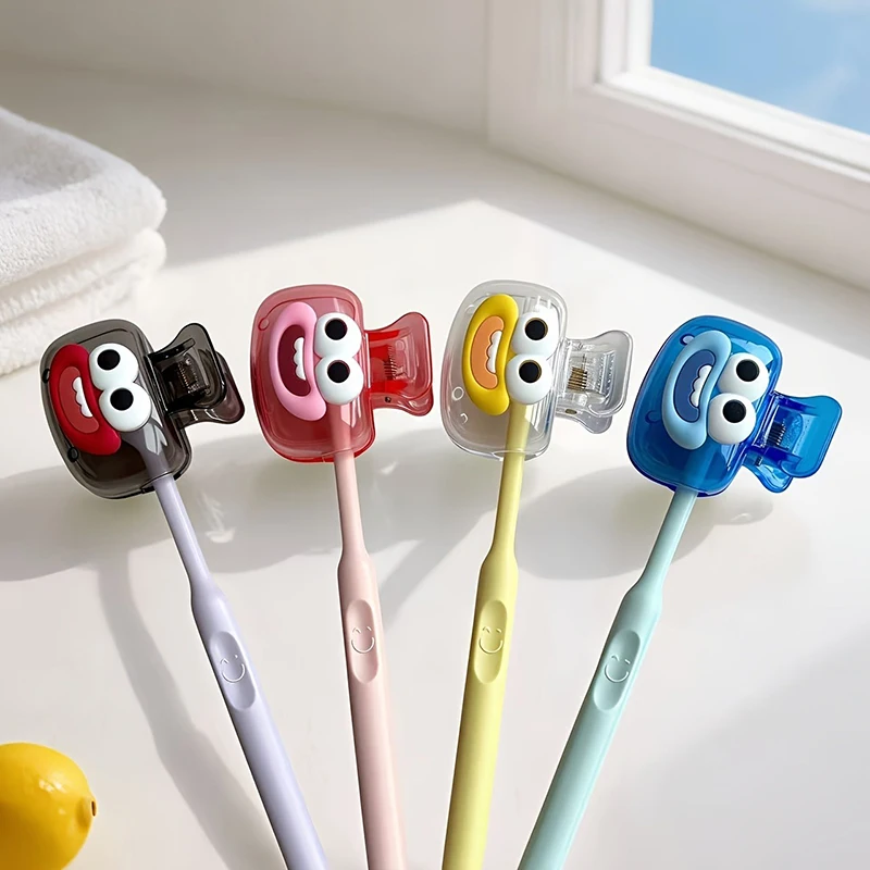 Funda para cepillo de dientes portátil, Protector de cepillos de dientes a prueba de gérmenes para la salud, viaje, senderismo, Camping, 4 Uds.