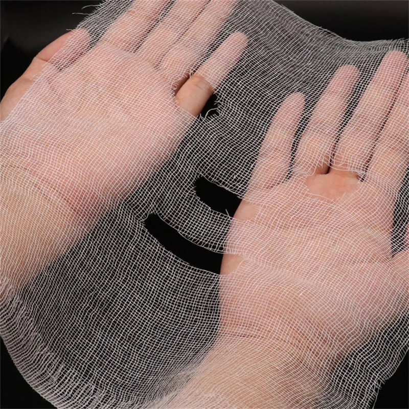 Großhandel 100/500/1000PCS Weiche Gaze Schönheit Salon Tragen Weiche Maske Schönheit Gaze Block Einweg Maske Spezielle gesicht Maske Hautpflege