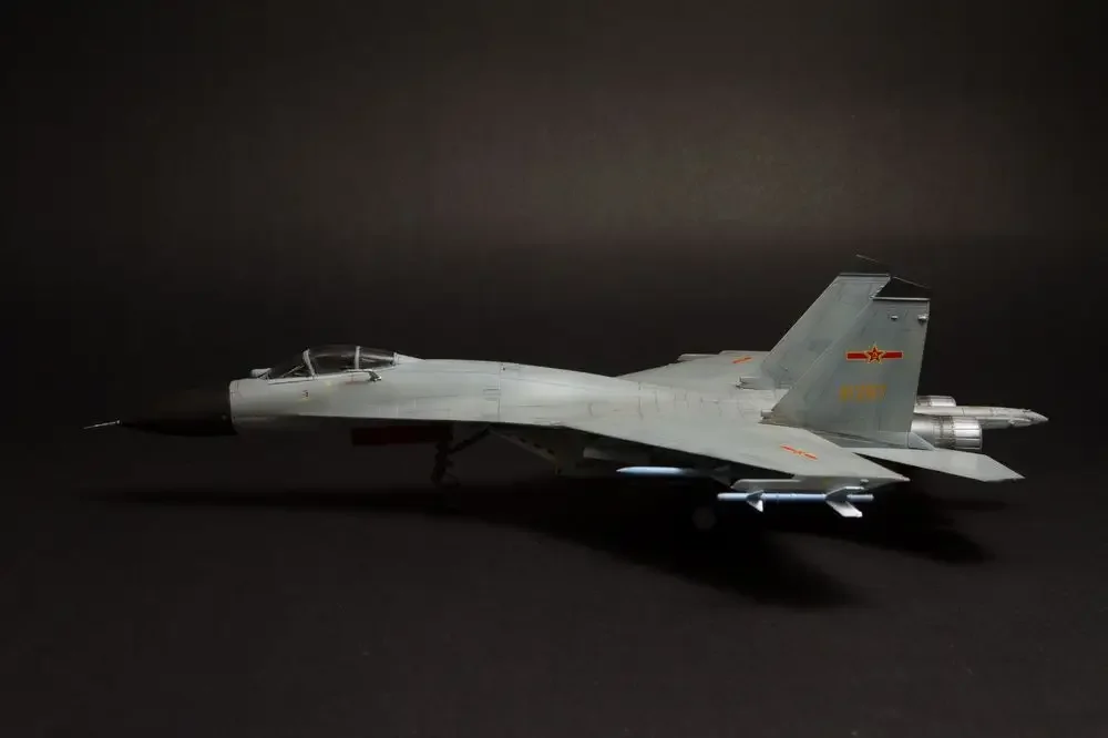 1:48 Russia SU-30MK Fighter Military Assembled Aircraft Model Simulation Modern Bomber Fighter