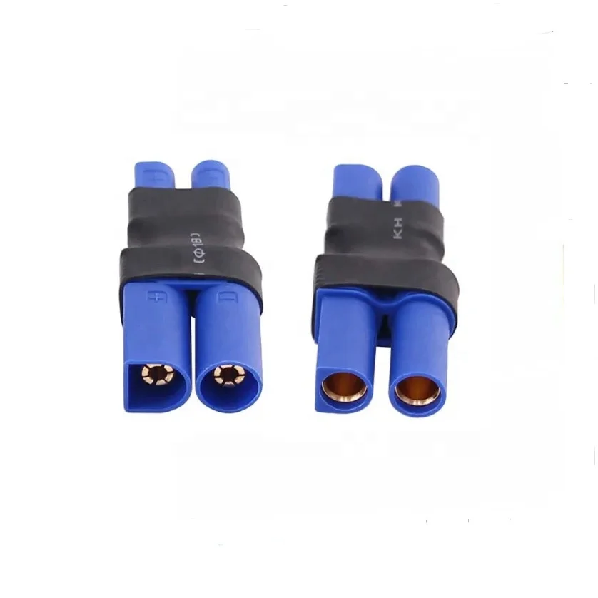 

30 шт. адаптер разъема EC5 к EC3 для RC Lipo батареи «мама-папа» конверсионная вилка DIY Запчасти