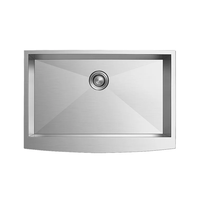

KitchenSink spot wholesale 304 stainless steel skirt basin sink integrated molding household kitchen large single basin
