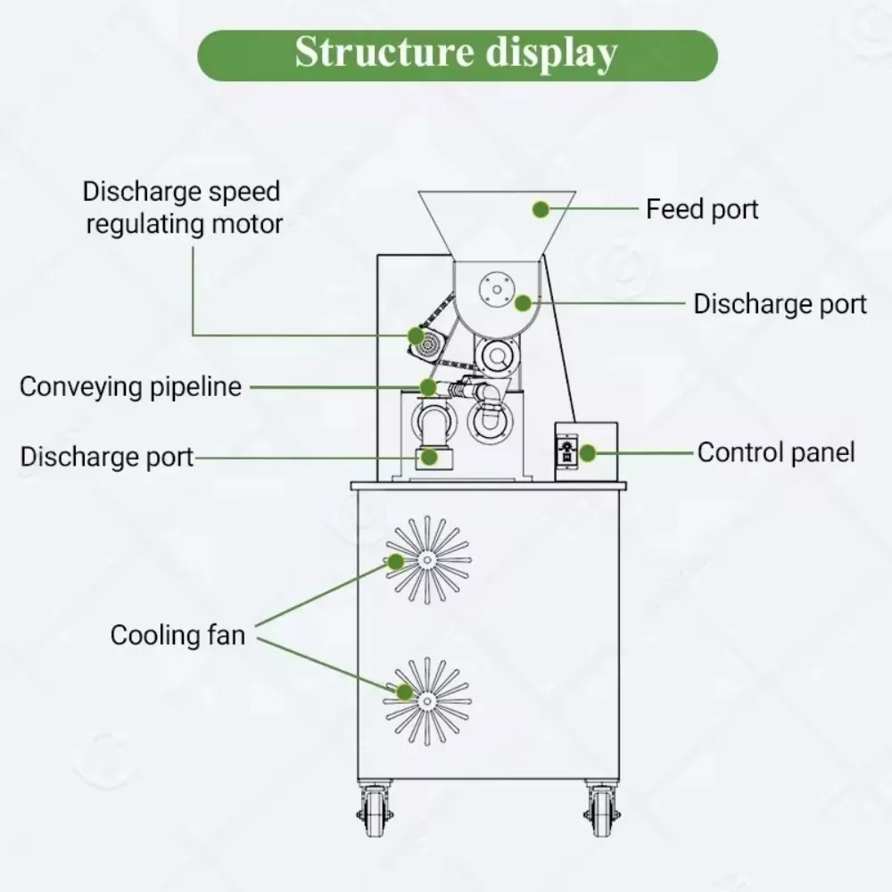 Automatic New Rice Noodle Machine - Buckwheat Corn Vermicelli Maker, Commercial Pasta Processing Equipment for Noodle Production