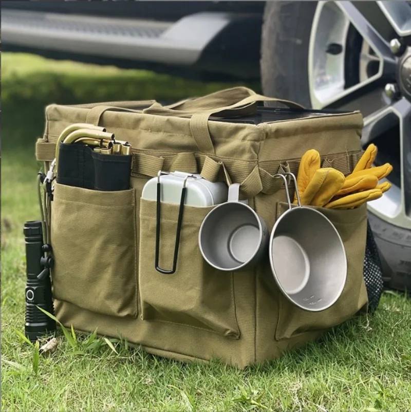 

Custom large capacity Outdoor Travel folding camping tool storage bag