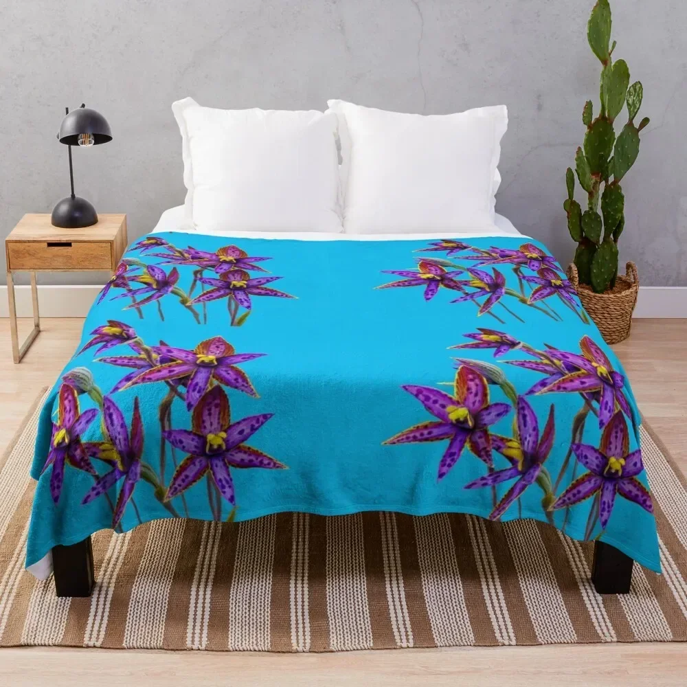 

Queen of Sheba boquet Throw Blanket