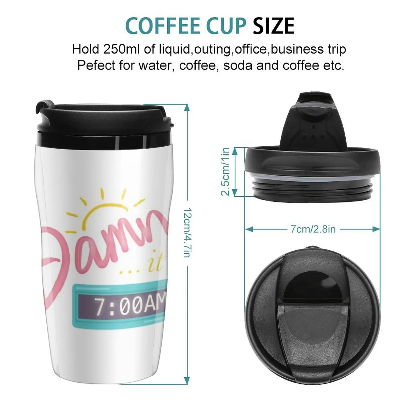 New You Need to Calm Down Travel Coffee Mug Cups For Coffee Espresso