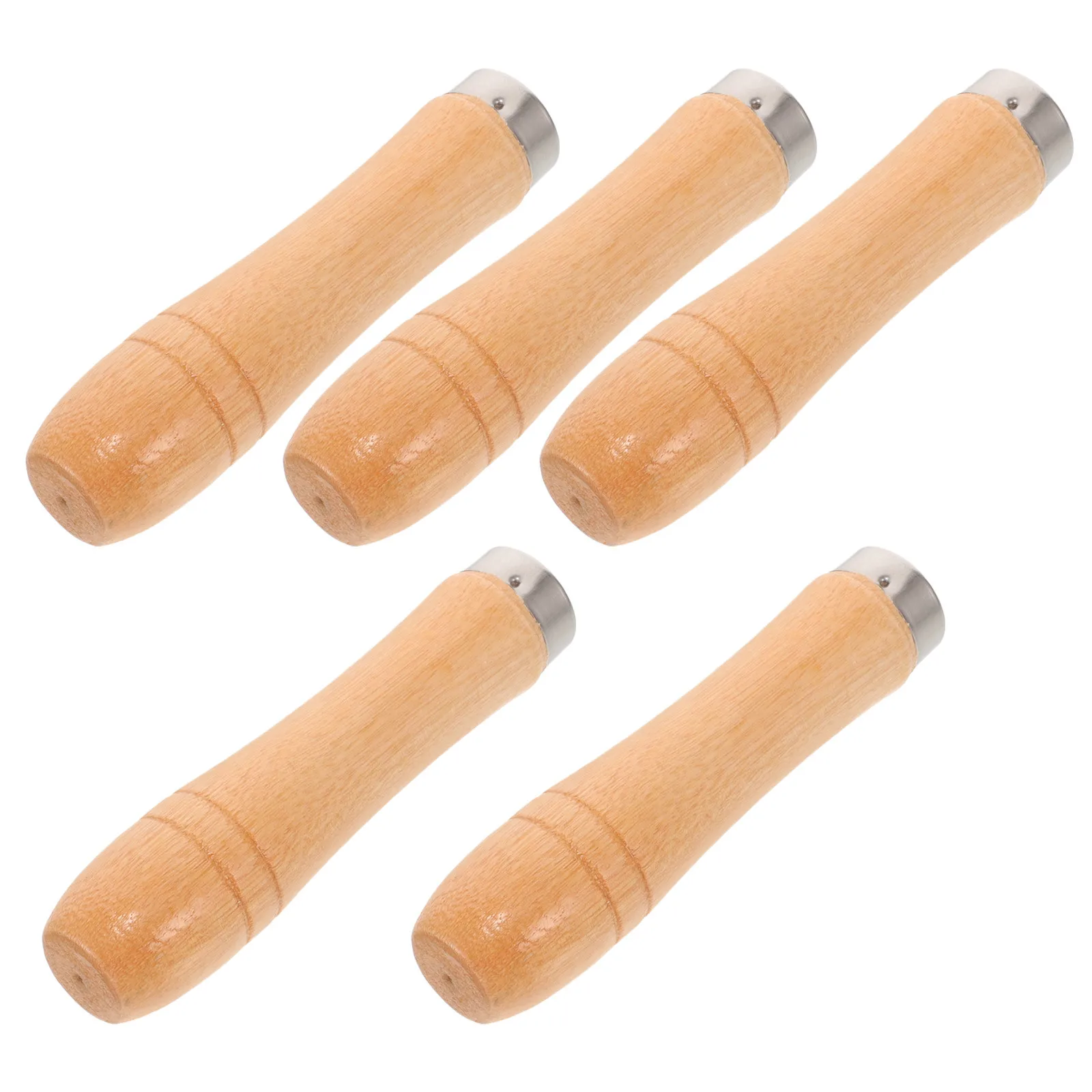 5Pcs Wood Pot Handl… - image