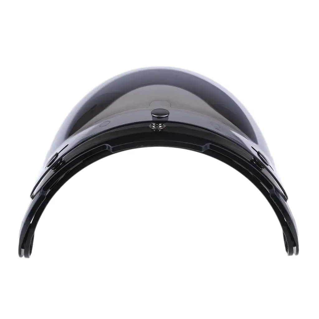 Helmet Visor 3 Snap Flip Up Open Face Shield Anti Fog Wind Resistant Universal Motorcycle Helmet Cover