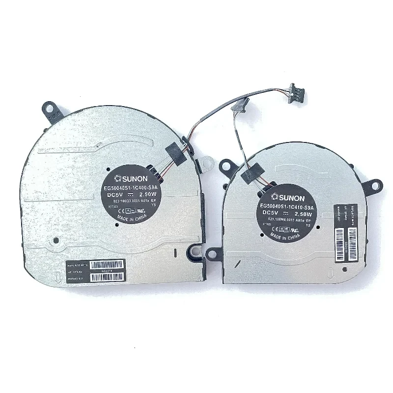 H+Replacement CPU GPU Cooling Fan for HP Envy X360 15M-EU 15M-ES 15T-ES 15Z-EU 15-EU TPN-W149 TPN-W150 DC5V Series