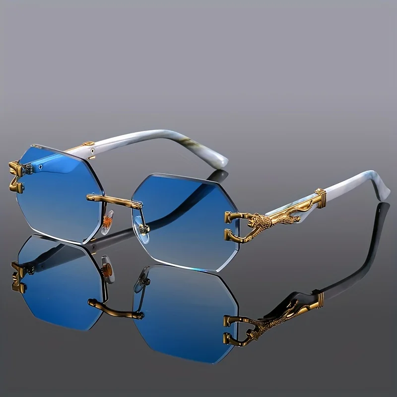 New Leopard Print Sport Sunglasses For Women, Lightweight Durable Composite Frame, Trendy Streetwear Glasses UV400 Oculos De Sol