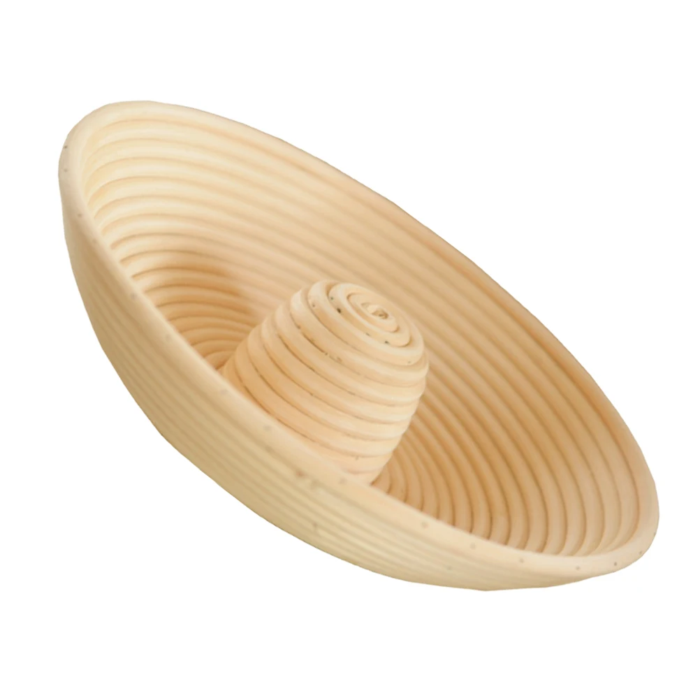 

1Pcs Bread Proofing Basket Smooth Surface Handmade Natural Rattan Safe Bread Baking Dough Proofing Basket