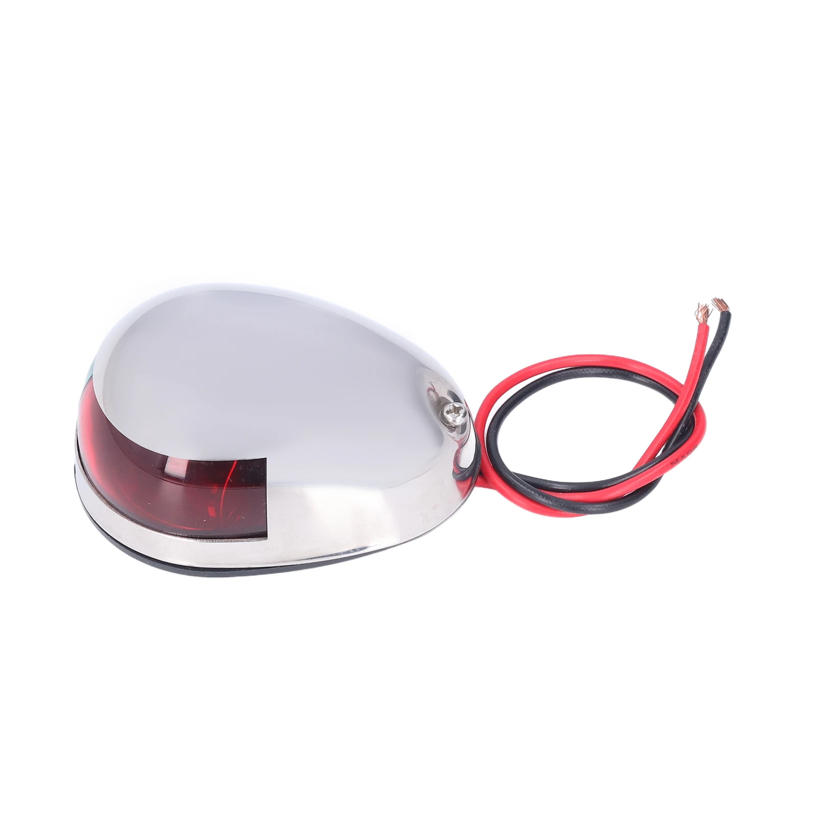 Boat Navigation Light Boat Navigation Light Red Green Lights 8W LED 12V Stainless Steel Shell Drop Shape Sailing Signal Lamp