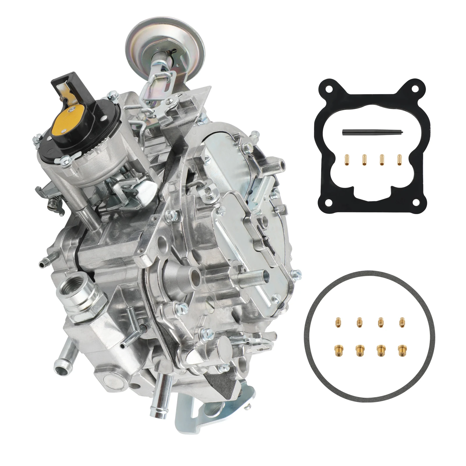 4BBL Carburetor For Rochester Quadrajet 4MV Vacuum Secondary 1904R 750CFM 80-89 For Chevy Camaro 305-350 1906R Electric Choke