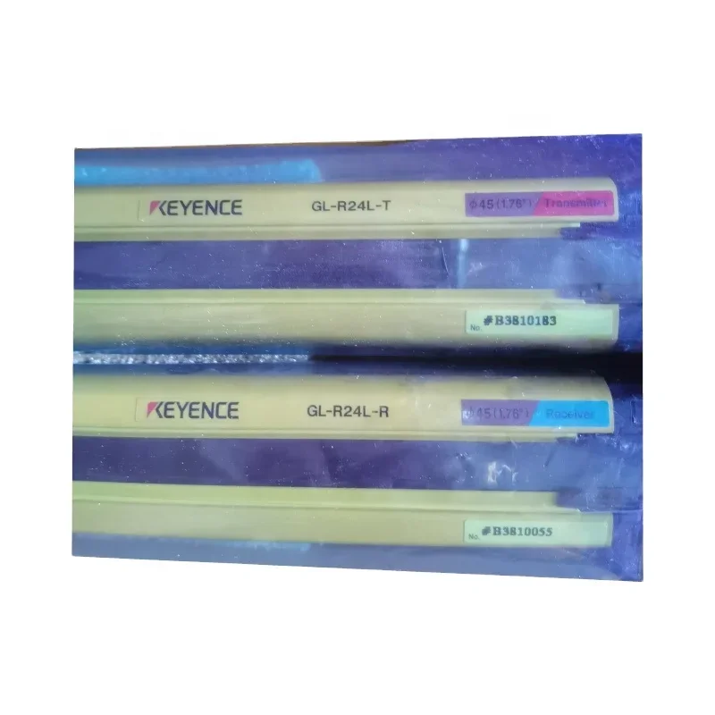 

keyence Safety Light Curtain GL-R24L Main Unit Body-protection Type 24 Optical Axes