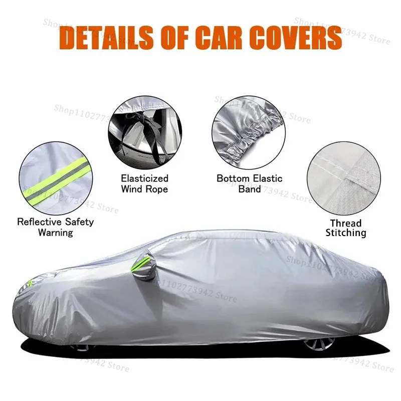 

For LYNK&CO 05 Outdoor Protection Full Car Covers Sunshade Waterproof Dustproof Exterior Car cover protection cars accessories