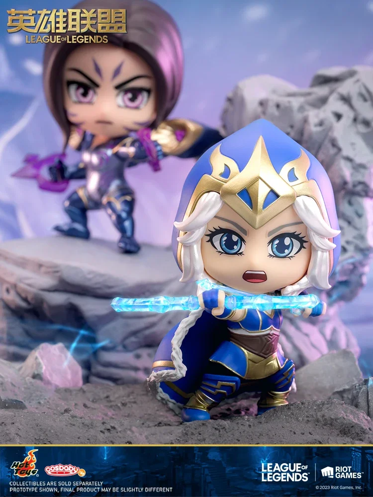 LOL League of Legends Hot Toys Co branded Kaisa Ashe Cosabay Mini Doll Handicraft Model Room Decoration Collection Toy Gift