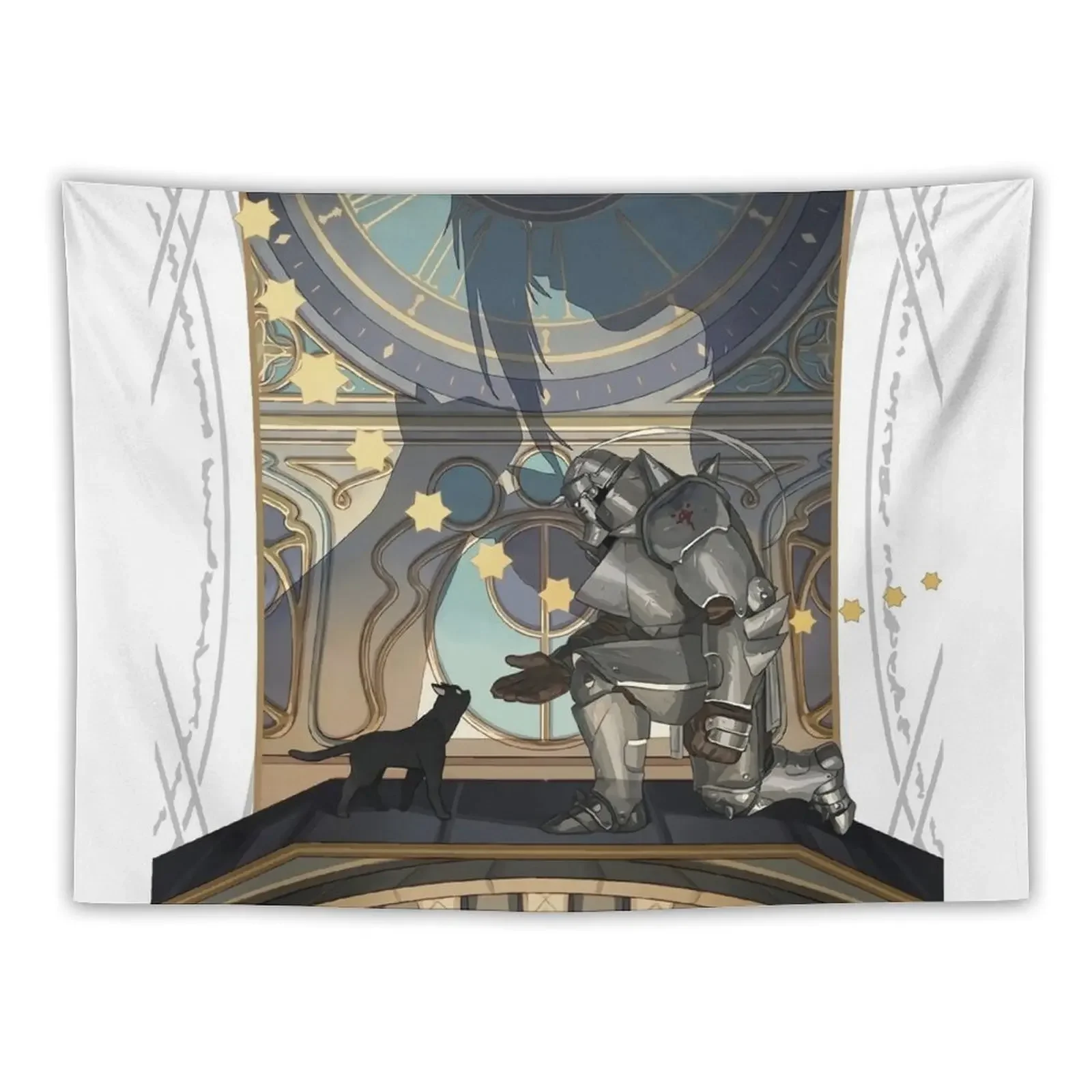 Full Metal Alchemist Tarot: The Moon Tapestry Decorative Paintings Decoration Room Tapestry