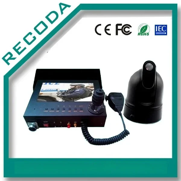 Novo sistema de vigilância usado com câmera IP PTZ para carro de design