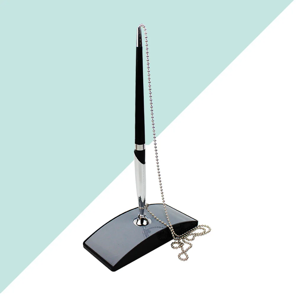 

Desktop Ballpoint Pen Premium Smooth Writing Office School Home Use Counter Service Stationery Sturdy Signature Equipment