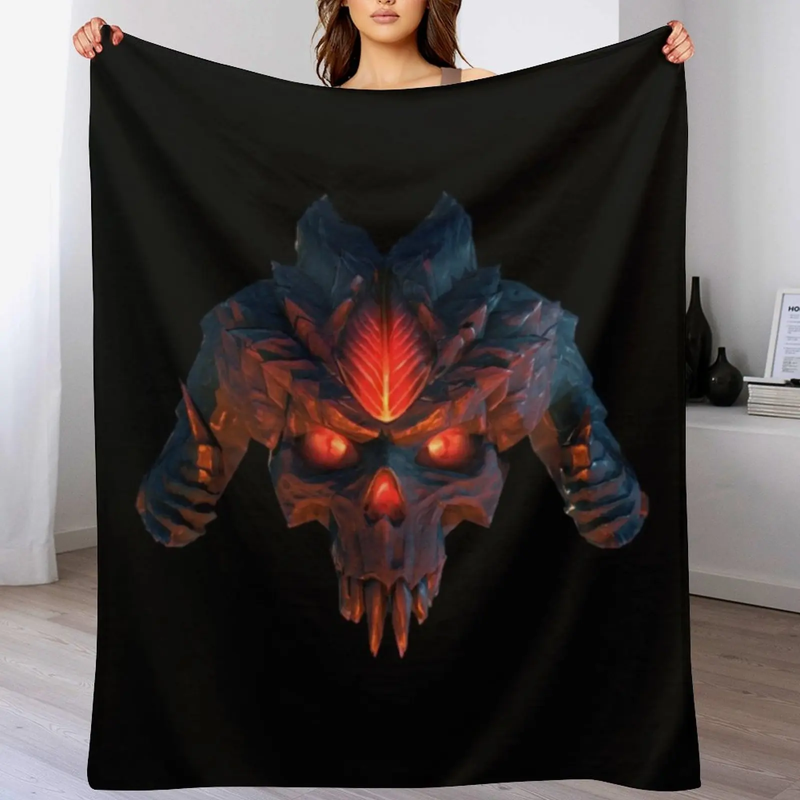 Diablo Throw Blanket Giant Sofa Multi-Purpose Thin Blankets