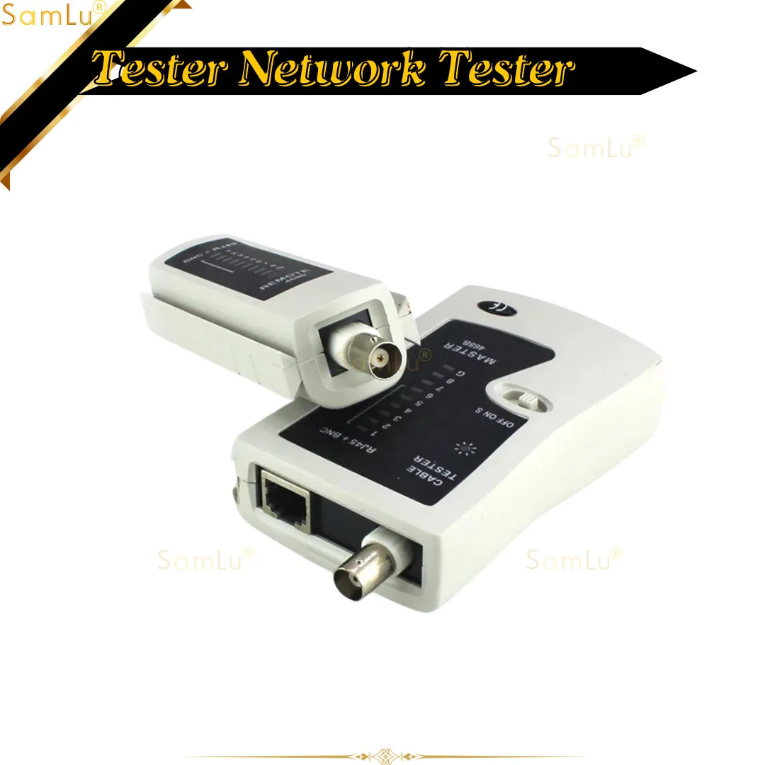 BNC Coaxial RJ45 Cable Lan Tester Network Tester Cat5 Cat 6 Cat7 UTP Networking Tool Network Repair Kit Remote Test