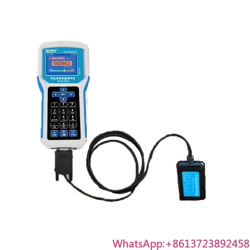 

Handheld Soil Npk ph Temperature Moisture Salinity Tester Experimental Testing Products
