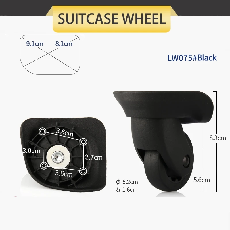 Trolley Mala Roda Acessórios, Mala Senha Caixa com Desmontagem, Mudo Universal Roda, Roda Dupla, Único