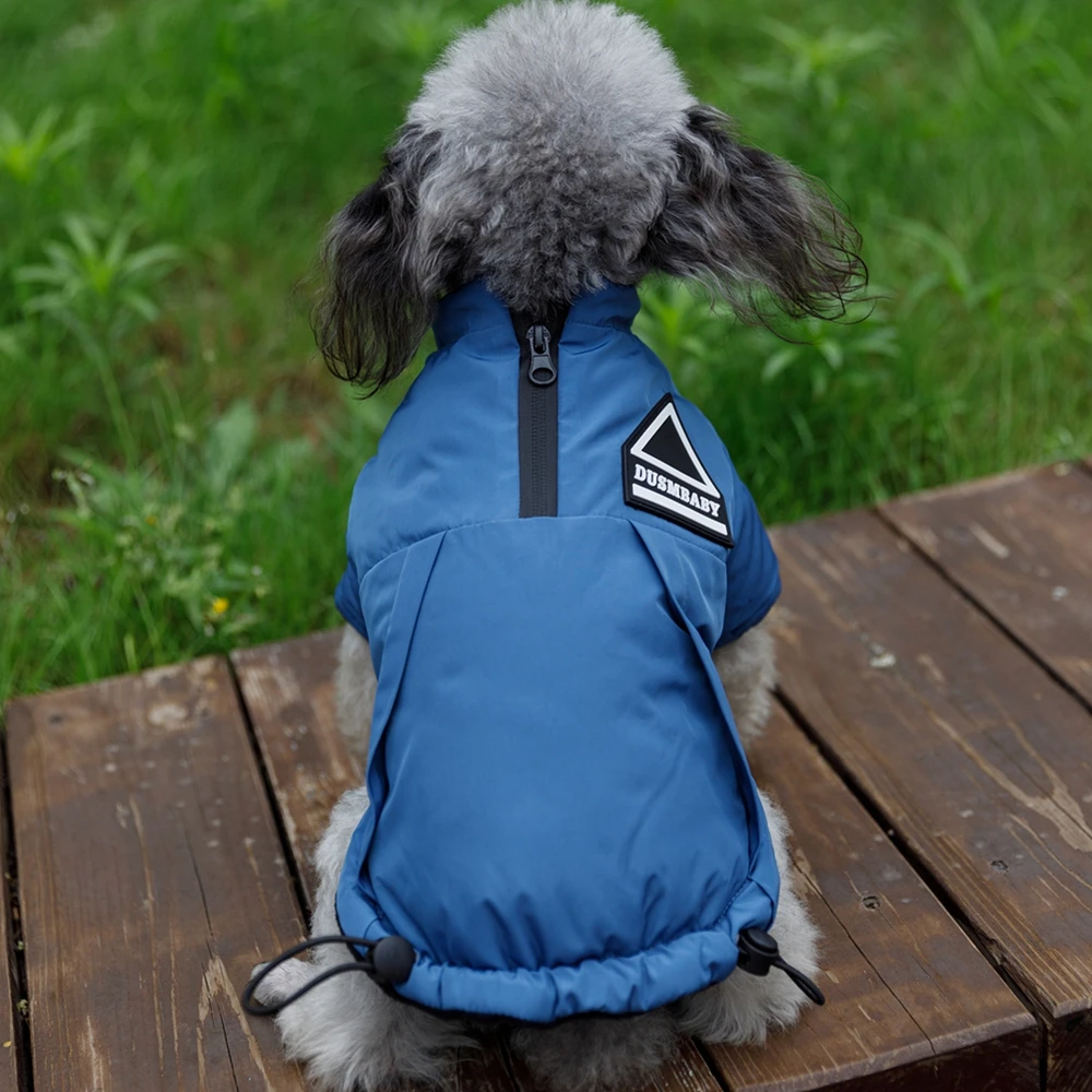 Pet Dog Clothes Winter Warm Windproof Jacket for Small Medium Dog Fleece Coat French Bulldog Puppy Chihuahua Pet Outfits