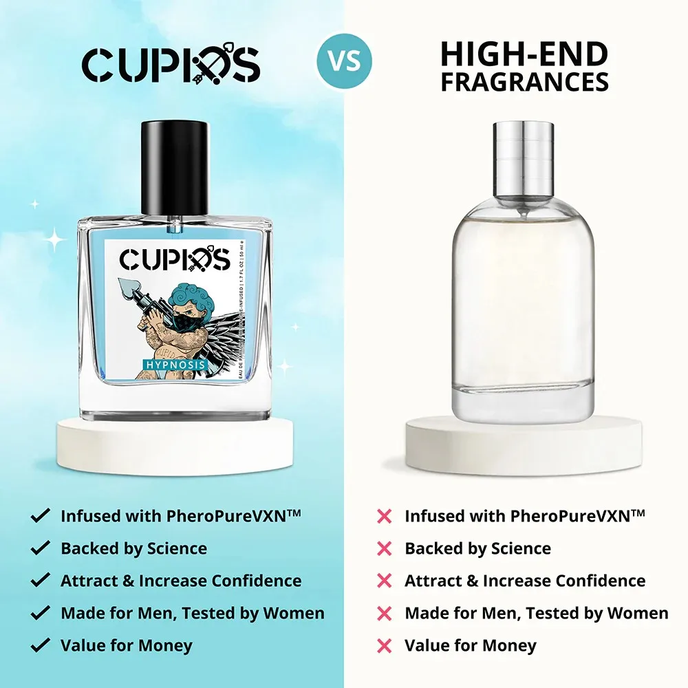 Hipnosis 2.0 Colonia con infusión de feromonas para hombres Perfume de feromonas Fragancia Perfume de feromonas real 50 ml Regalos del Día de San Valentín